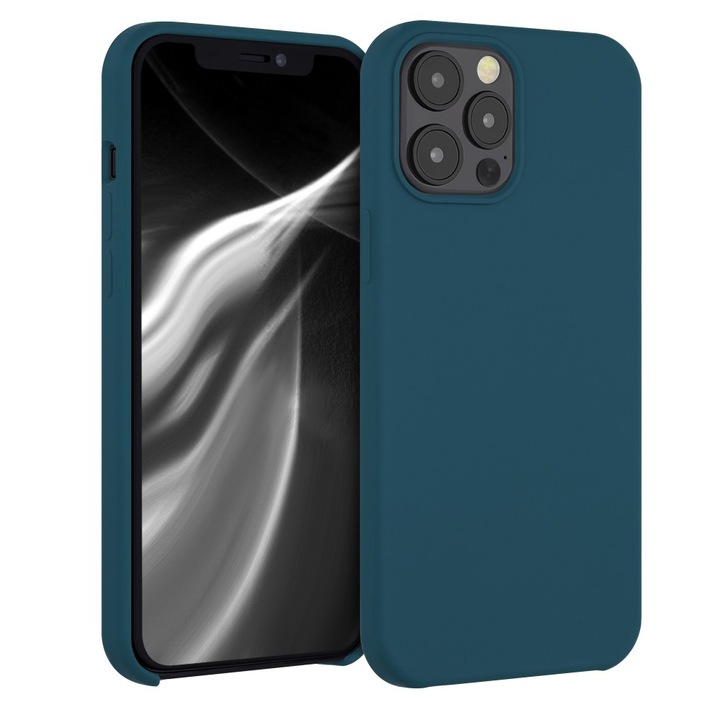 Apple iPhone 12 Pro Max tok, szilikon, zöld, 52644.57