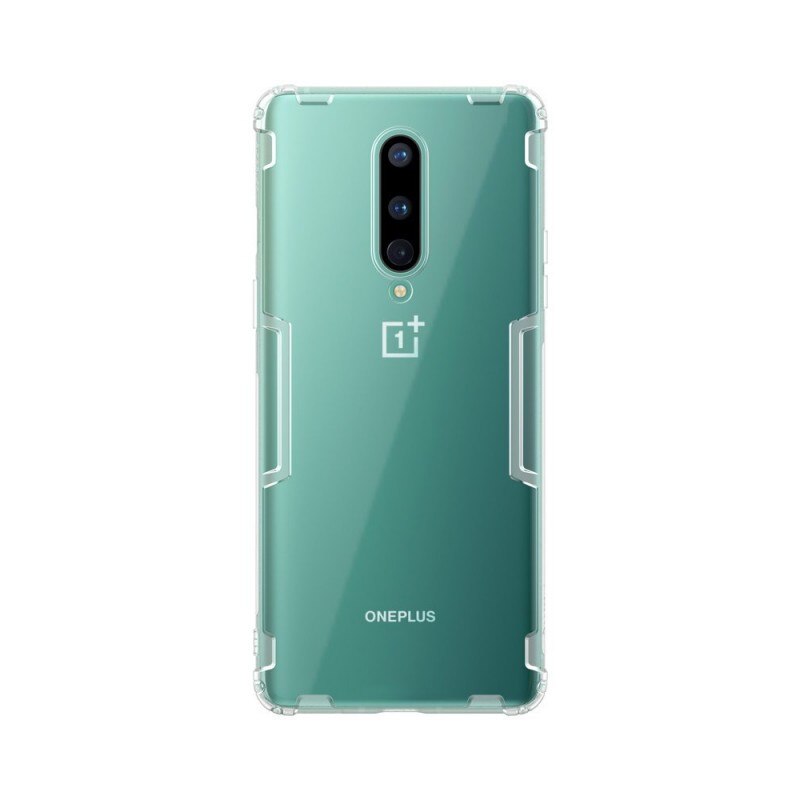 Husa Premium Nillkin Nature Slim Oneplus 8 Transparenta,cu Tehnologie Air Cushion