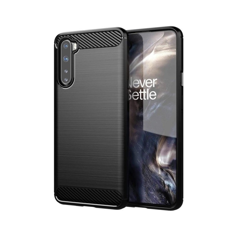Husa Spate Upzz Carbon Pro Oneplus Nord ,negru