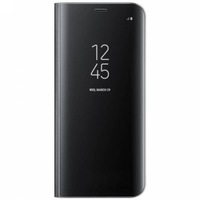 husa huawei y7 2019  y7 prime 2019 clear view flip mirror stand neagra imagen 49_0_
0