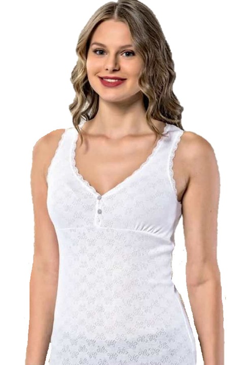 Maiou dama, Ozkan, Bumbac,Alb