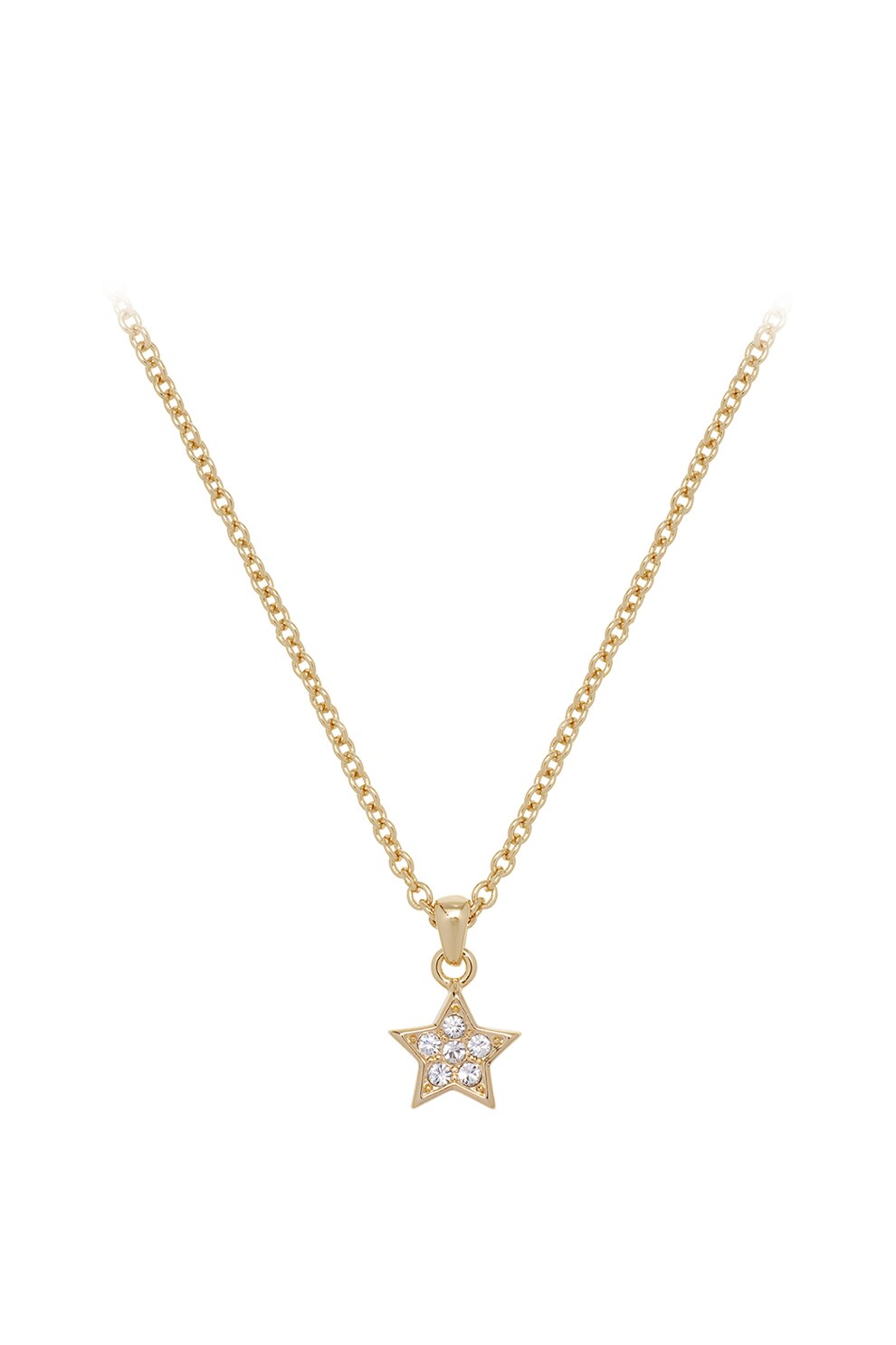 Ted Baker, Colier cu cristale Saigi, Auriu