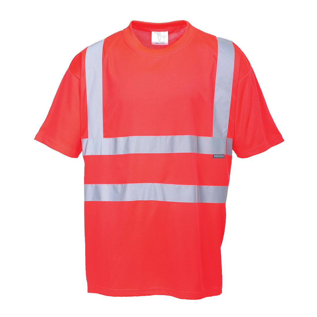 Tricou Hi-Vis, S478RERXXL, culoarea Rosu, marimea XXL