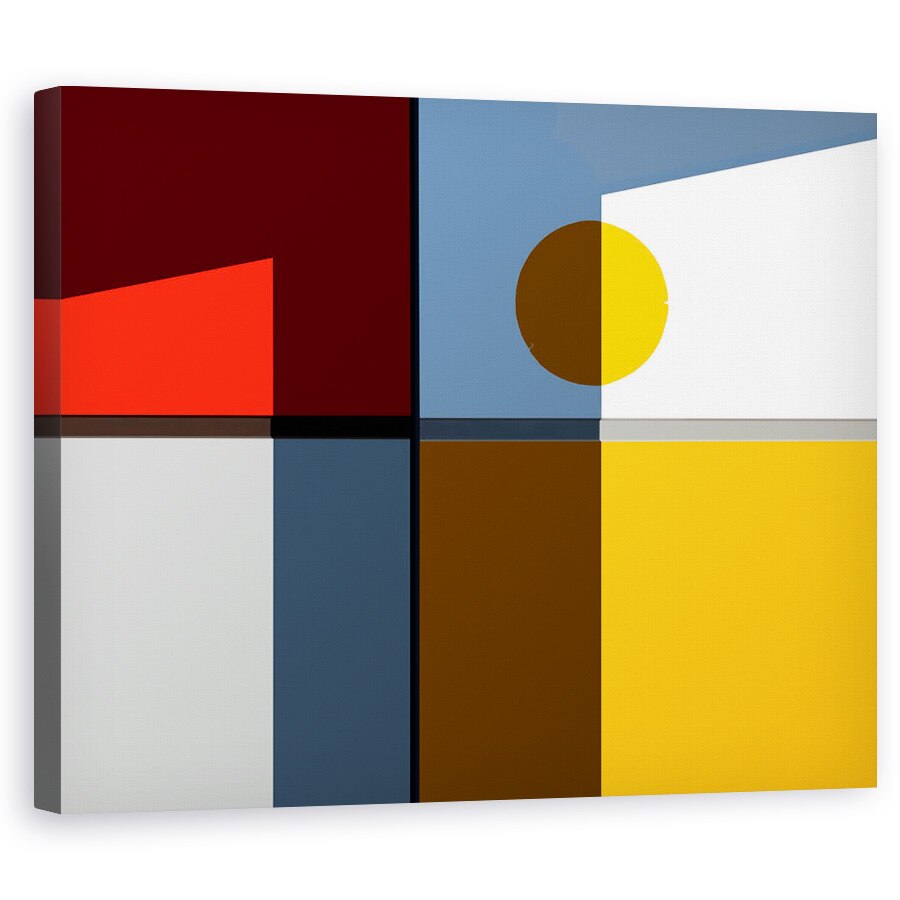 Tablou canvas - Cadrane, Linii, Culori, Forme, Cadrane, Geometrie, Grafic, 80 x 100 cm