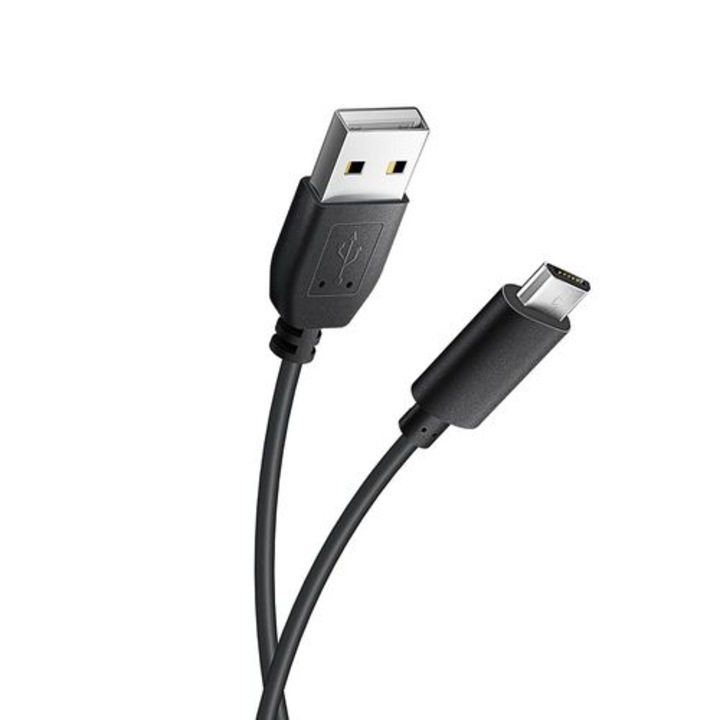 Cablu, Blue Star, Universal, MicroUSB / USB, 1.2m, Negru