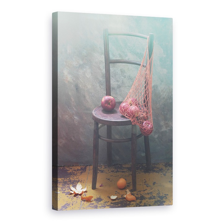 Tablou canvas - A Fost Recent, Cos, Acasa, Vintage, Mar, Mere, Scaun, 40 x 60 cm