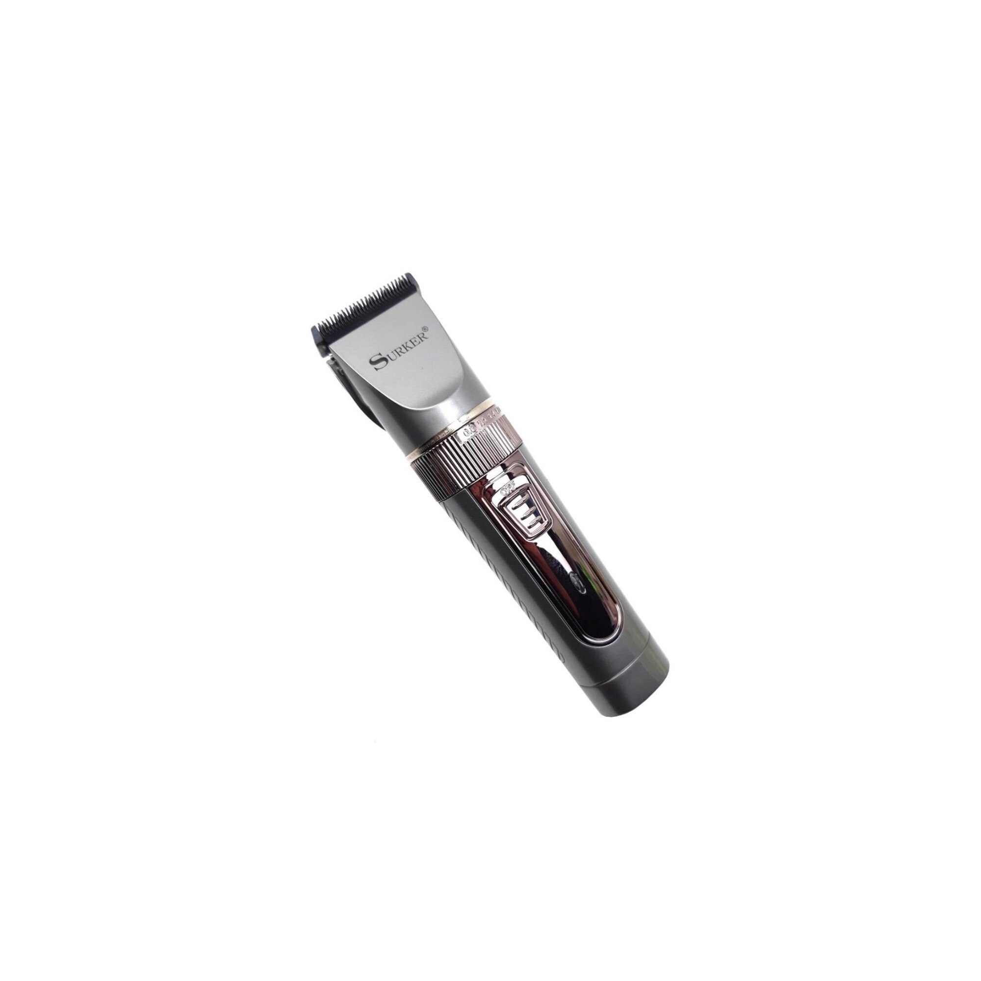 Masina profesionala de tuns,Surker SK639 , cap titan, cutit ceramic, gri