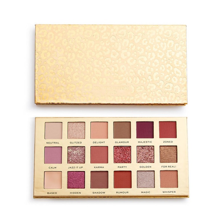 Revolution Pro палитра сенки за очи, New Neutral