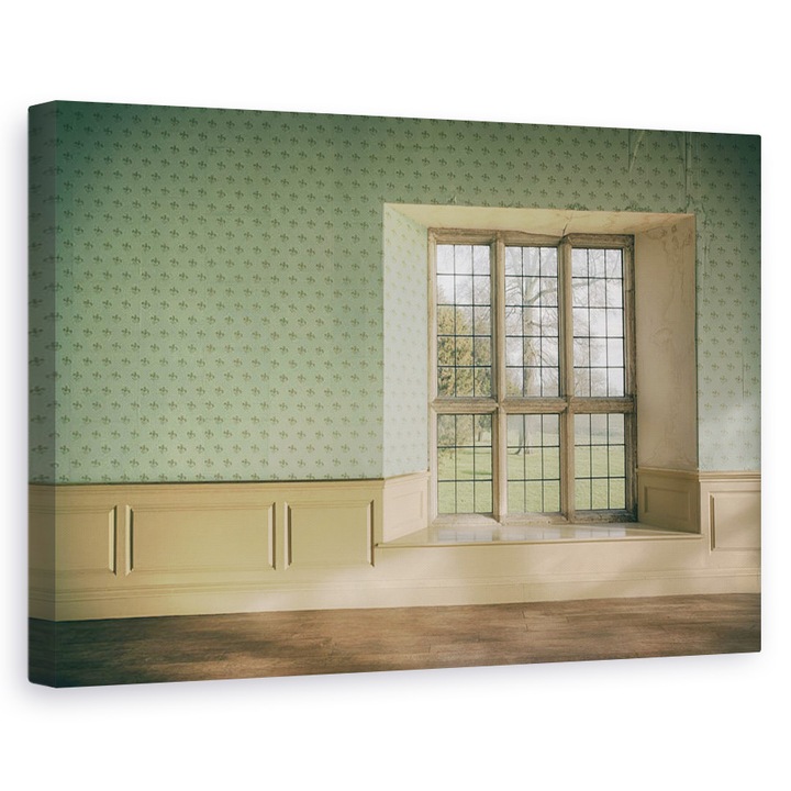 Tablou canvas - Camere Goale, Gol, Camera, Camera de Zi, Fereastra, Natura Moarta, 60 x 90 cm