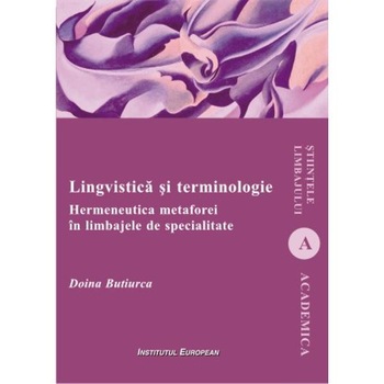 Lingvistica si terminologie - Doina Butiurca Lingvistica si terminologie - Doina Butiurca