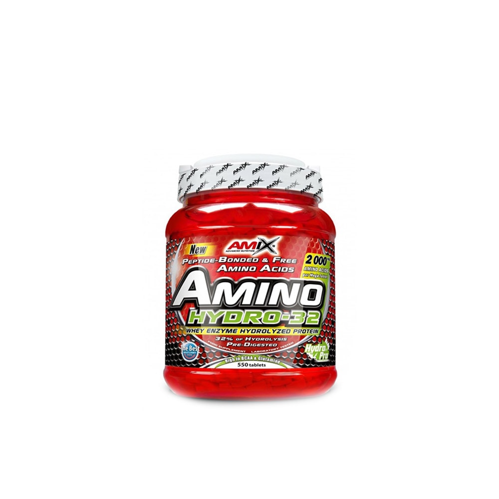Aminoacizi Amix Amino Hydro-32 pentru recuperare 550 capsule