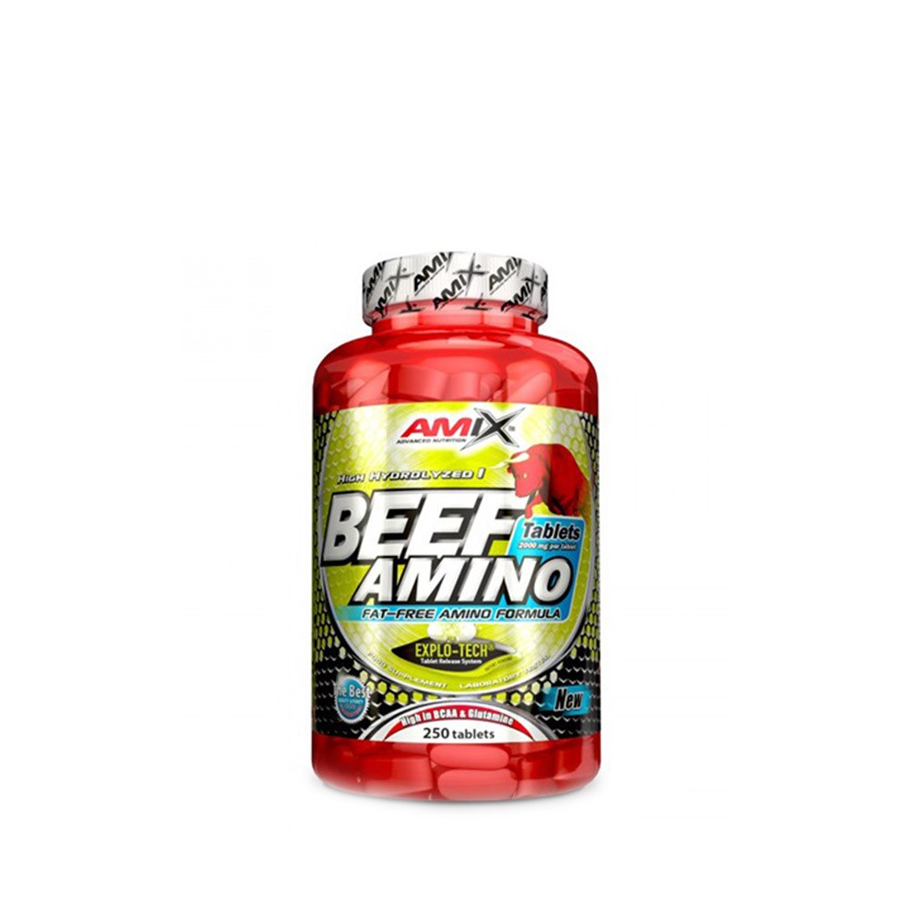 Aminoacizi Amix Beef Amino recuperare dupa antrenament 250 capsule