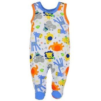 Salopeta fara maneci baieti Koala Zoo 3171AL-1, Multicolor, 68 cm Salopeta fara maneci baieti Koala Zoo 3171AL-1, Multicolor, 68 cm