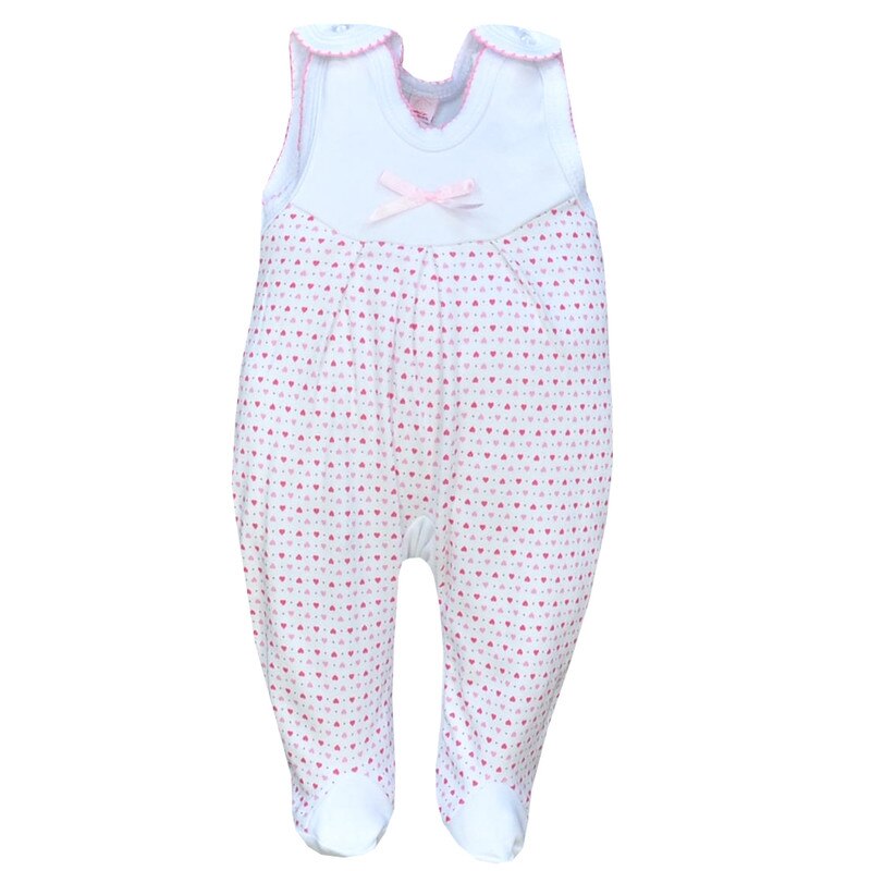 Salopeta fara maneci pentru fetite Koala 0825A1-1, Roz, 68 cm