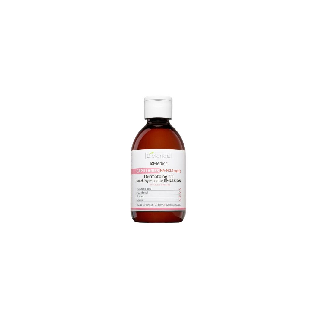 Lotiune dermatologica pentru curatare Bielenda Dr Medica Capillaries, 250 g