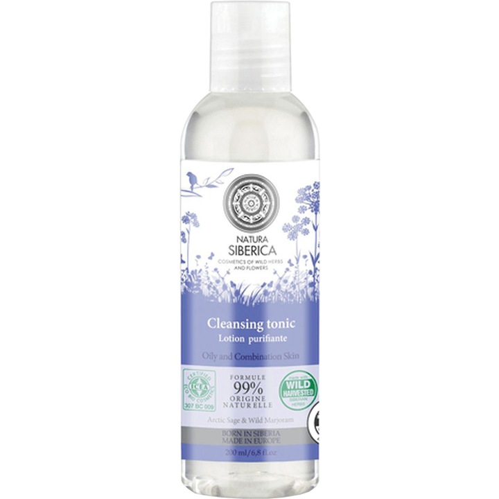 Demachiant tonic Natura Siberica Femei 200 ml