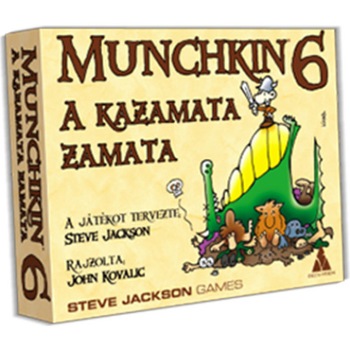 Joc de societate Asmodee Munchkin6. Kazamata zamata carti accesoriu in limba maghiara Joc de societate Asmodee Munchkin6. Kazamata zamata carti accesoriu in limba maghiara