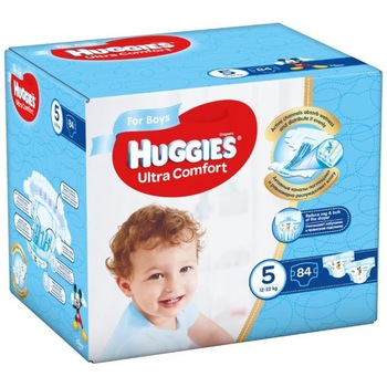 Scutece Copii Huggies Nr 5 Boy 84 buc 12-22 kg Scutece Copii Huggies Nr 5 Boy 84 buc 12-22 kg
