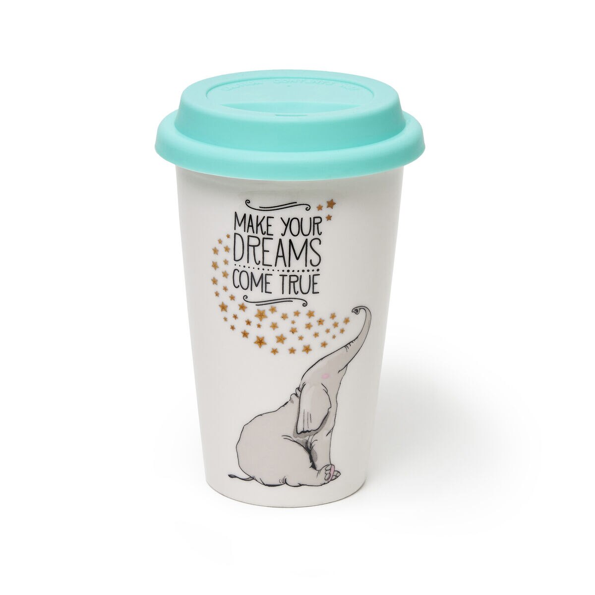 Cana de voiaj Elephant, Legami, 350 ml