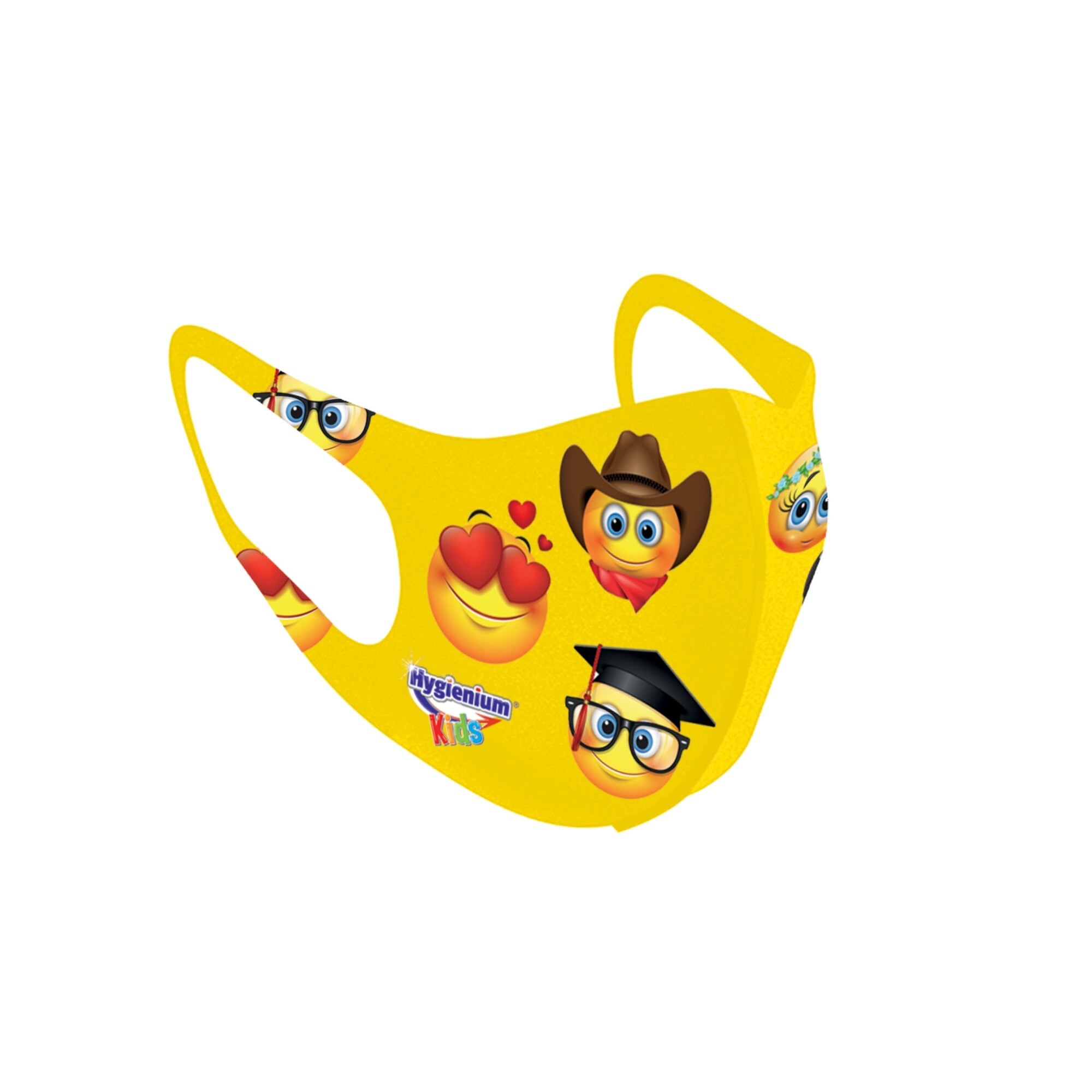 Masca textila copii, EmoJi, Hygienium
