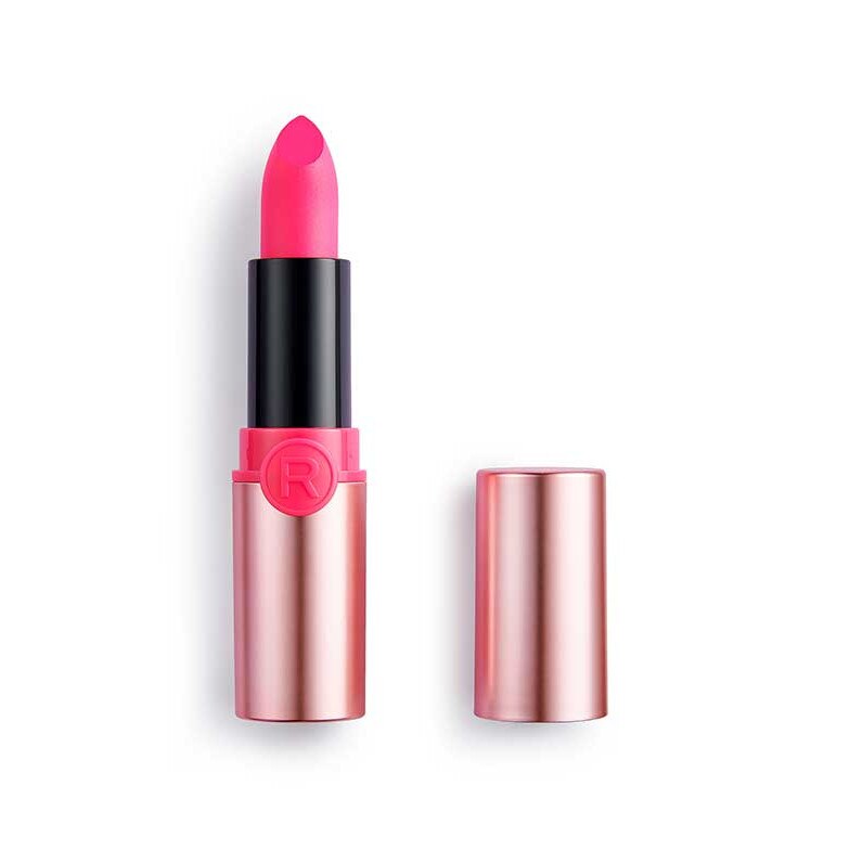 Ruj mat Makeup Revolution, Flamingo, 3.5 g