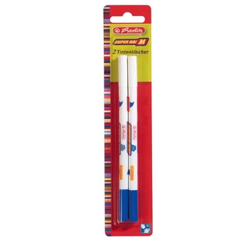 Set 2 bucati carioci corectoare Herlitz, cu rescriere, 1 mm, Super Hai Set 2 bucati carioci corectoare Herlitz, cu rescriere, 1 mm, Super Hai