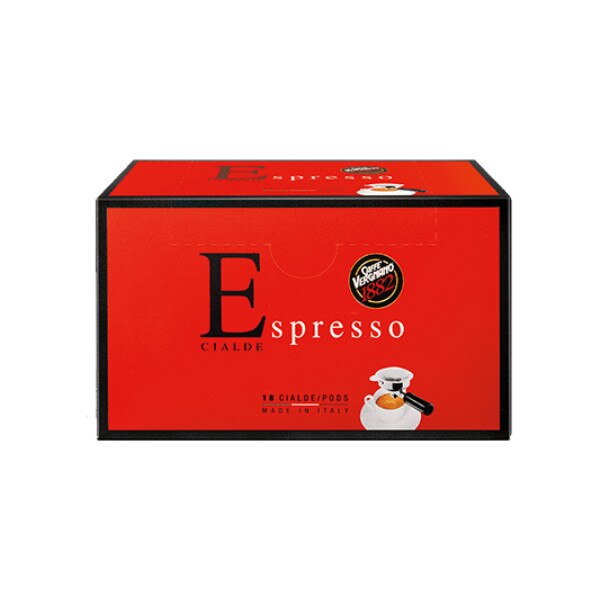 Cafea Vergnano Espresso, 18 Pods/Cialde, 44mm, 125 g