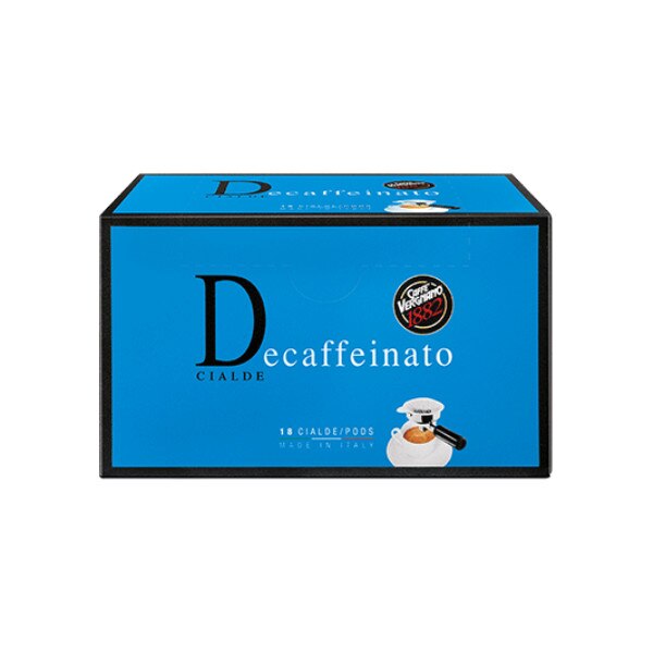 Cafea Vergnano Decaffeinato, 18 Pods/Cialde, 44mm, 125 g
