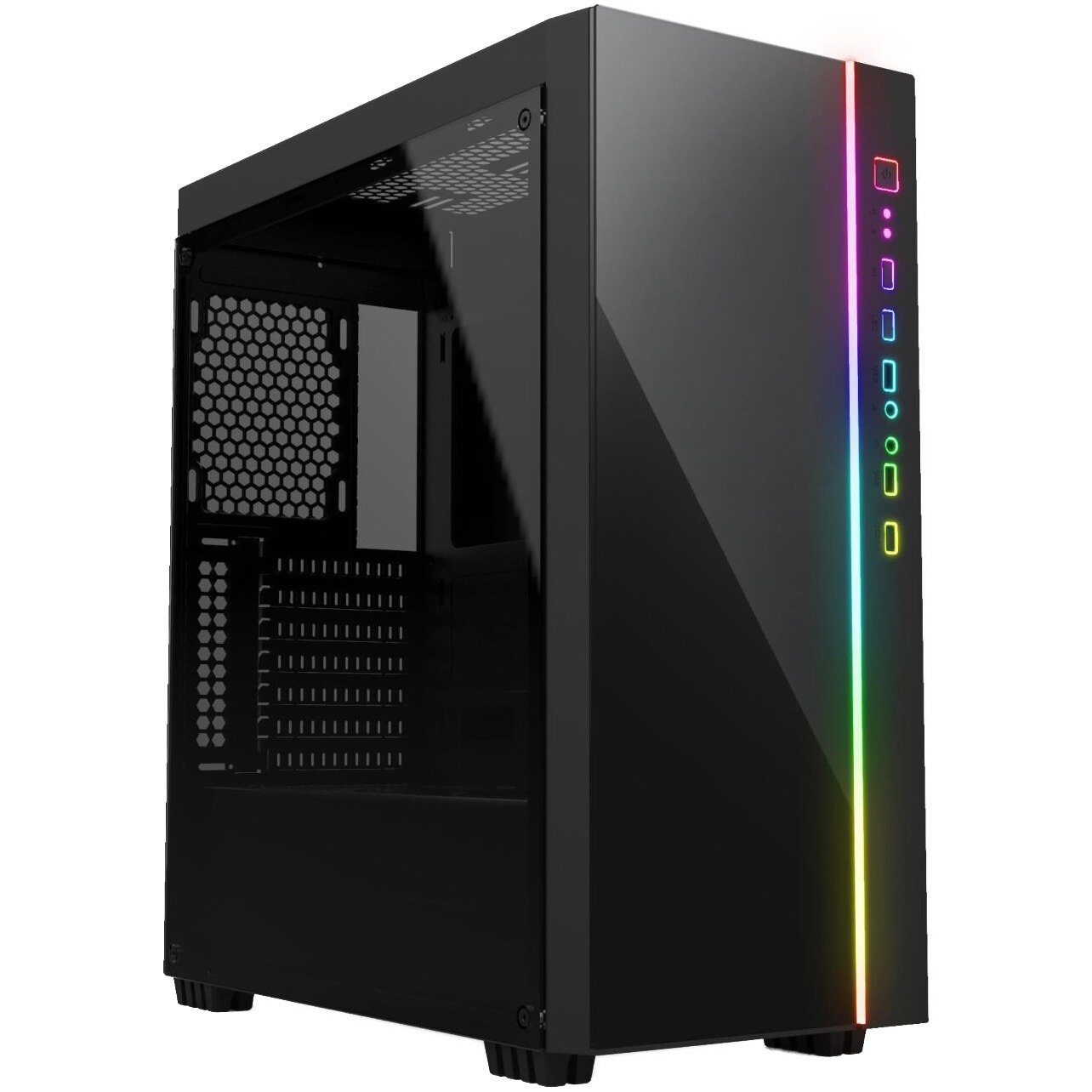 Carcasa Gamdias Argus M3, Mid-Tower, fara sursa, ATX, Black