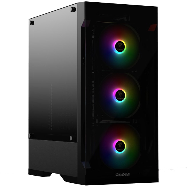 Carcasa Gamdias Talos E2, Mid-Tower, fara sursa, ATX, Black
