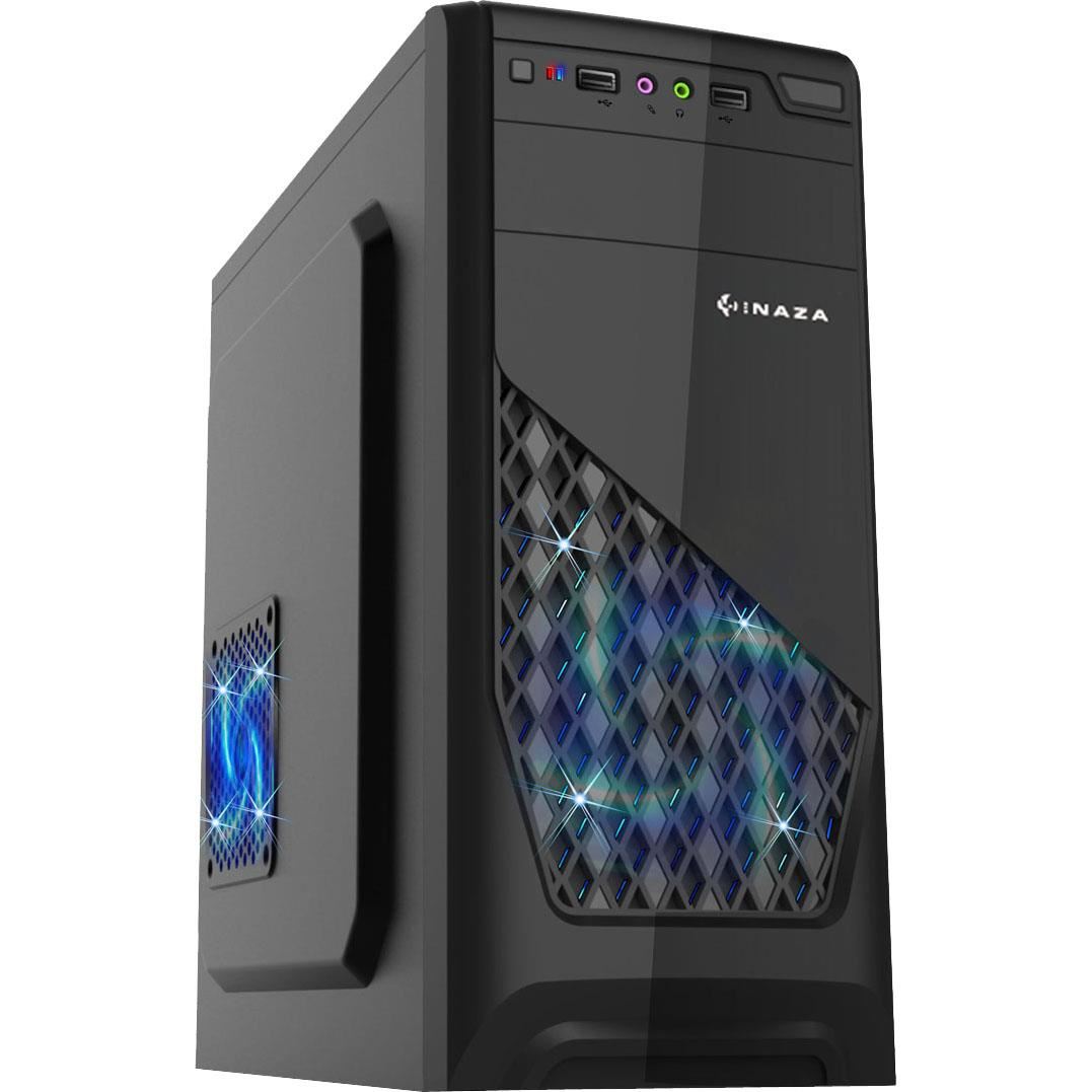 Carcasa Inaza Bereta, Mid-Tower, fara sursa, ATX, Black