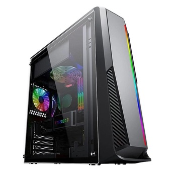 Carcasa Inaza Shield, Mid-Tower, fara sursa, ATX, Black Carcasa Inaza Shield, Mid-Tower, fara sursa, ATX, Black