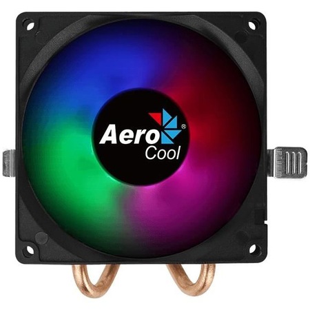 AEROCOOL Air Frost 2 Dissipatore Per Processore, Ventola Da 9 Cm, Colore Nero, Per PC