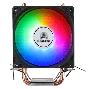 Cooler Procesor Segotep Frozen Tower Ts4 RGB, compatibil AMD/Intel Cooler Procesor Segotep Frozen Tower Ts4 RGB, compatibil AMD/Intel