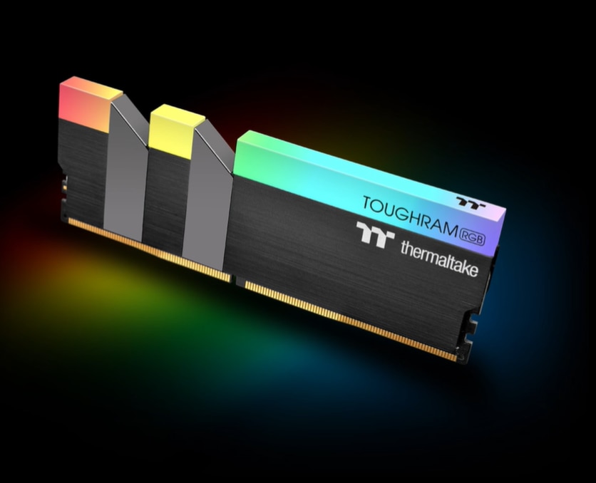 Memorie Thermaltake ToughRAM RGB, 32GB DDR4, 3200MHz CL16, Dual