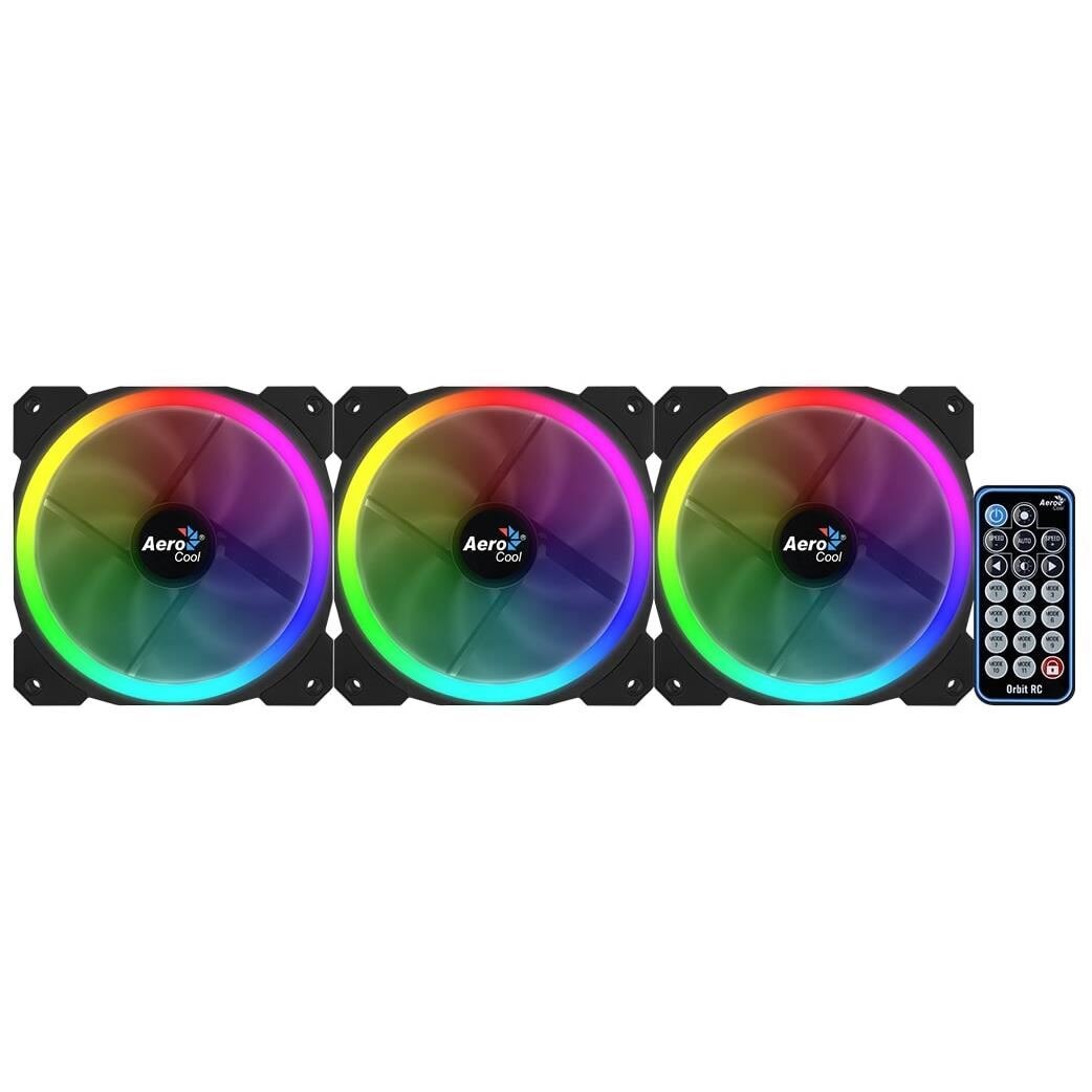 Ventilator Aerocool Orbit RC ARGB, 120mm