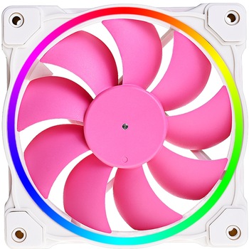 Ventilator ID-Cooling XF-12025 PINK ARGB, 120mm Ventilator ID-Cooling XF-12025 PINK ARGB, 120mm