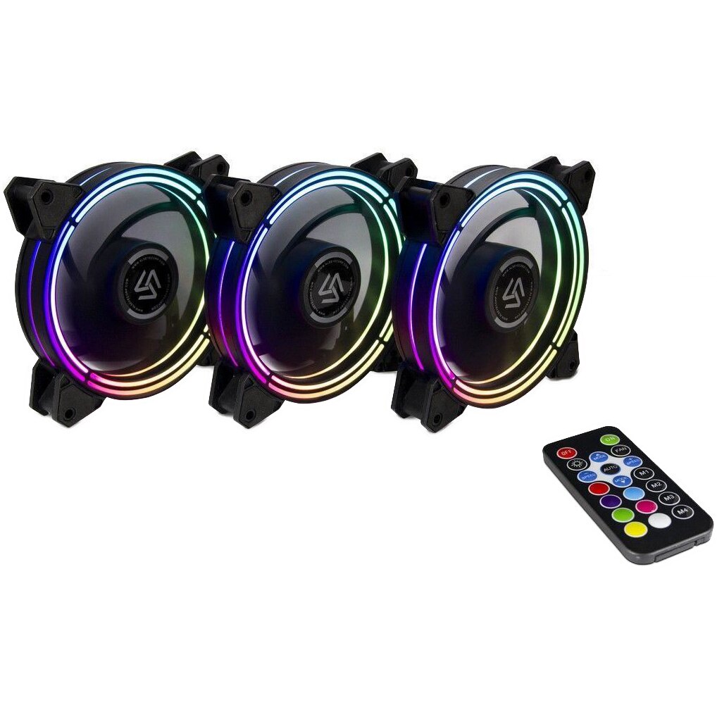 Ventilator Inter-Tech Alseye Halo 3.0 RGB, 120mm