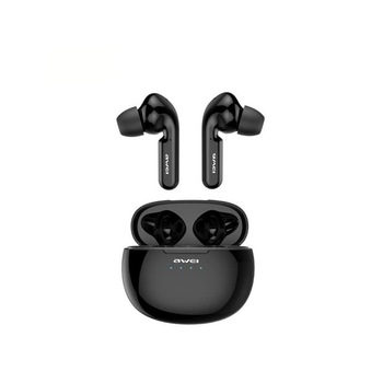 Casti Audio Wireless Awei ,versiune Bluetooth 5.0 ,carcasa Cu Functie De Incarcare ,negre -t15 Casti Audio Wireless Awei ,versiune Bluetooth 5.0 ,carcasa Cu Functie De Incarcare ,negre -t15