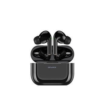 Casti Audio Wireless Awei ,versiune Bluetooth 5.0 ,carcasa Cu Functie De Incarcare ,negru- T29 Casti Audio Wireless Awei ,versiune Bluetooth 5.0 ,carcasa Cu Functie De Incarcare ,negru- T29