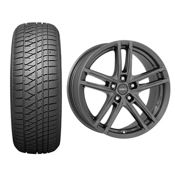 Roata completa Mercedes GLC, Mercedes GLC Coupe janta aliaj Dezent TZ-C Graphite 8x18 + anvelopa iarna Kumho WS71 235/60R18 107H + Senzor presiune ALCAR Roata completa Mercedes GLC, Mercedes GLC Coupe janta aliaj Dezent TZ-C Graphite 8x18 + anvelopa iarna Kumho WS71 235/60R18 107H + Senzor presiune ALCAR