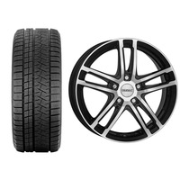 roata completa mercedes glc mercedes glc coupe janta aliaj dezent tz dark 8x19  anvelopa iarna triangle pl02 23555r19 105v  senzor presiune alcar imagen 42_0_
0