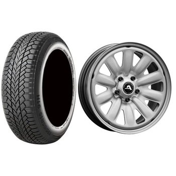 Roata completa VW T-Roc, Audi Q2 janta otel ALCAR 130301 6x16 + anvelopa Iarna Giti Winter W1 205/60R16 92H Roata completa VW T-Roc, Audi Q2 janta otel ALCAR 130301 6x16 + anvelopa Iarna Giti Winter W1 205/60R16 92H