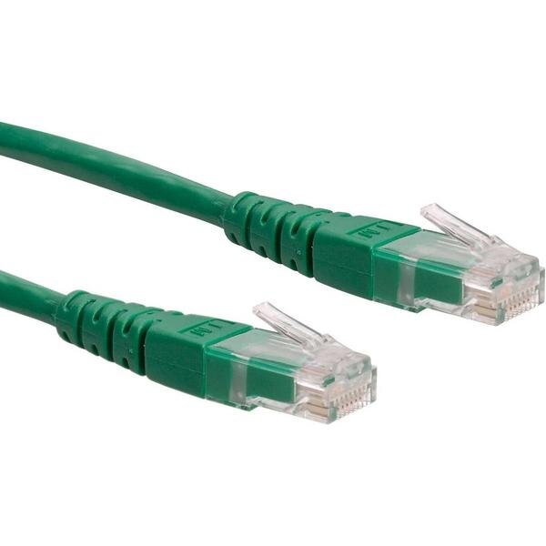 Cablu U / UTP Digitus Patch Cord, Cat. 5E Professional, Pvc, 05m,Verde
