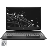 Laptop Gaming HP Pavilion 15-dk1042nq cu procesor Intel® Core™ i7-10750H pana la 5.00 GHz, 15.6", Full HD, 16GB, 1TB SSD, NVIDIA® GeForce® GTX 1660 Ti Max-Q 6GB, Free DOS, Black