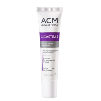 Gel cu silicon ACM Cicastim S pentru imbunatatirea aspectului cicatricilor, 15 ml Gel cu silicon ACM Cicastim S pentru imbunatatirea aspectului cicatricilor, 15 ml