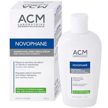 Sampon sebo-regulator ACM Novophane, 200 ml Sampon sebo-regulator ACM Novophane, 200 ml