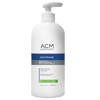 Sampon sebo-regulator ACM Novophane, 500 ml Sampon sebo-regulator ACM Novophane, 500 ml