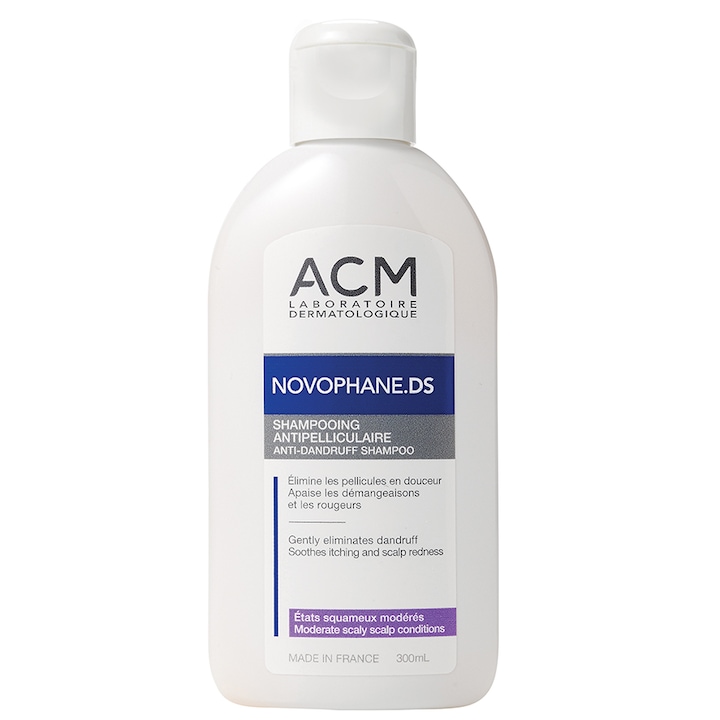 Sampon anti-matreata ACM Novophane DS impotriva descuamarii moderate a scalpului, 300 ml
