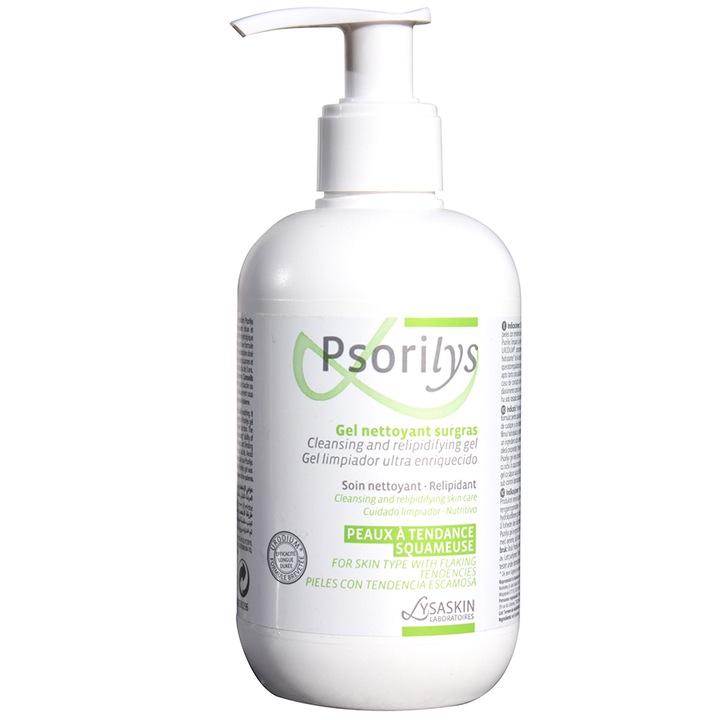 Gel de curatare Lysaskin Psorilys pentru piele cu tendinta de descuamare, 200 ml